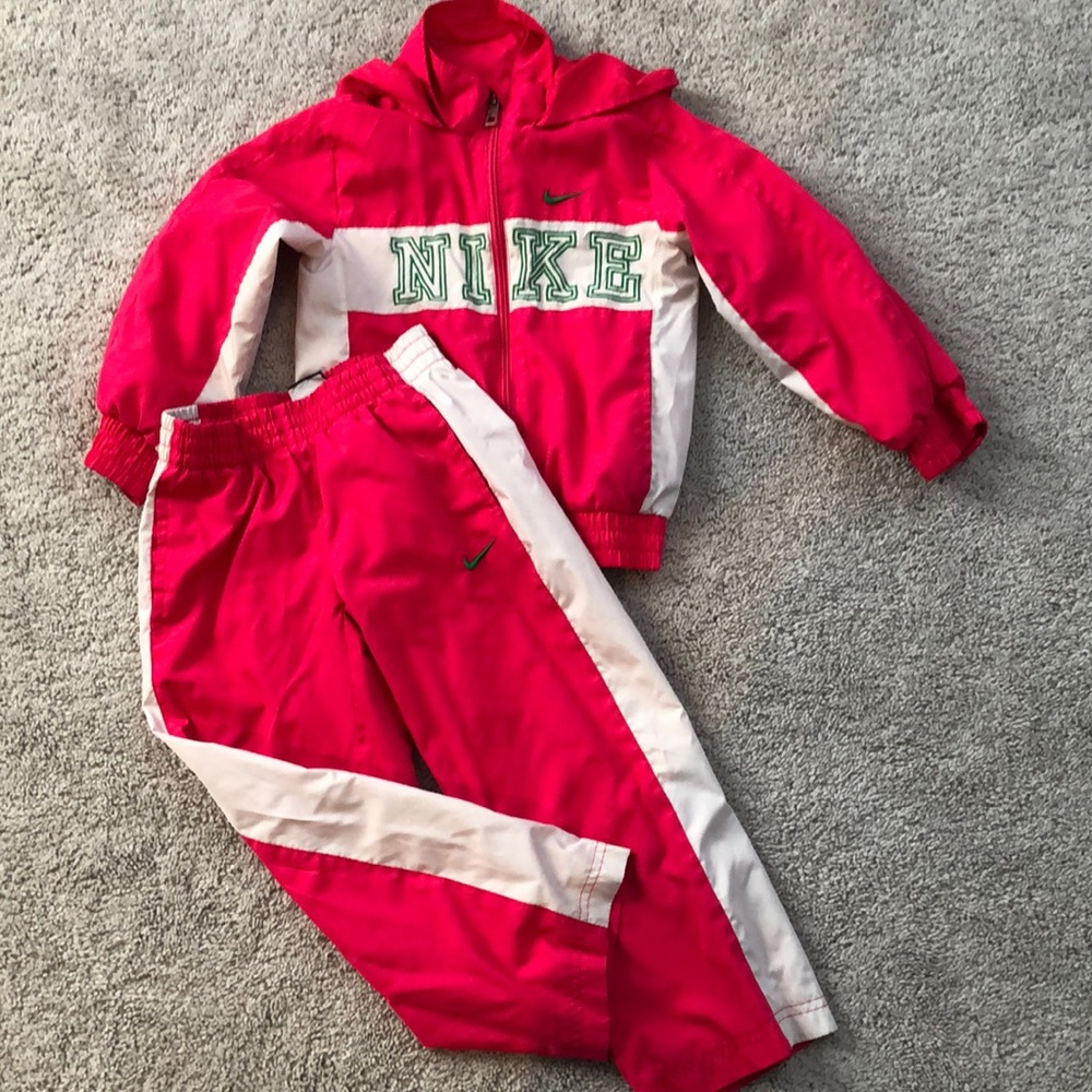 Vintage nike girls rain set